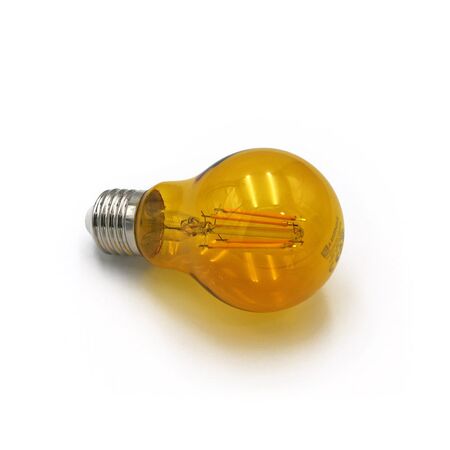 Led COG A60 Ε27 230V 6W Amber