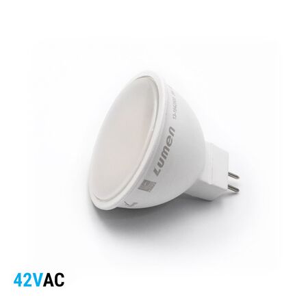 LED ΛΑΜΠΑ MR16 5W 42VAC 105° ΘΕΡΜΟ 3000Κ