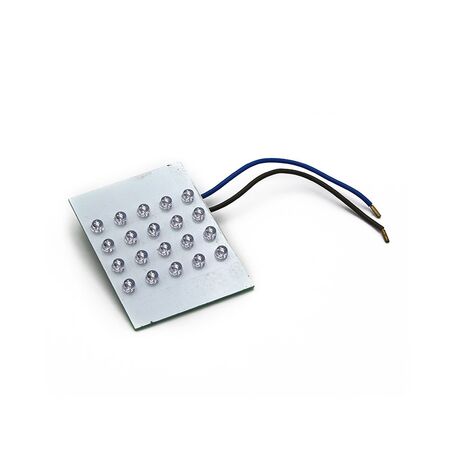 Led Panel board for semicircle lighting fitting 7015 20Led blue