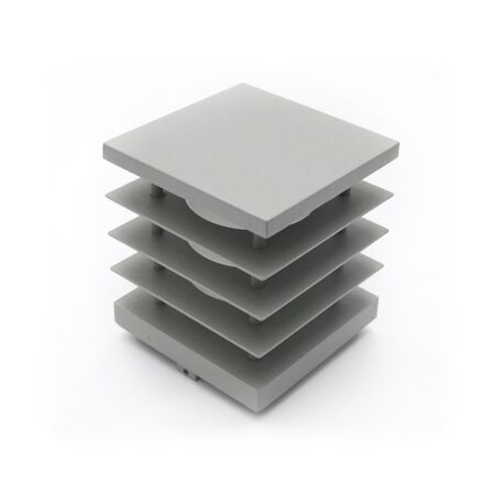 Top part for Aluminum Square with shades D110mm 7233-20/65/100 & 7234 grey