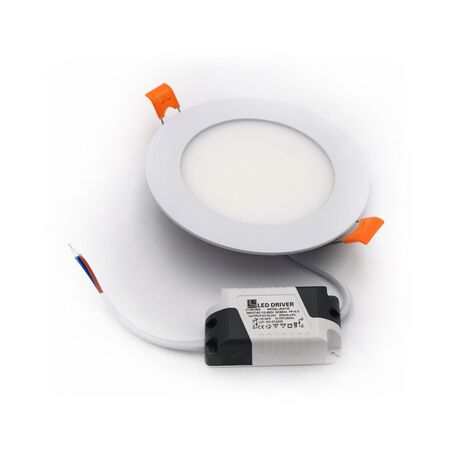 Led Down Light 6W Round Slim Type 3000K 120° White D120