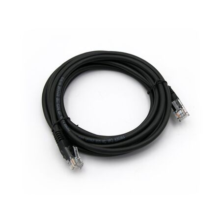 Patch Cord UTP Cat5e CU 4x2x7*0.16mm black 3m PRO