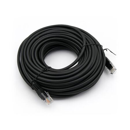 ΚΑΛΩΔΙΟ UTP Cat6 ΧΑΛΚΟΥ(CU) 4x2x7*0.16mm 15m PRO ΜΑΥΡΟ