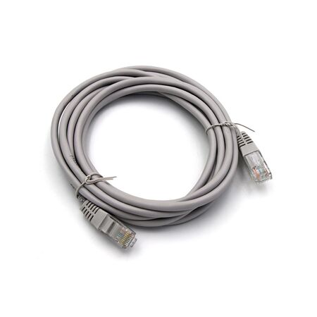 Patch Cord UTP Cat5e CCA 4x2x7*0.16mm grey 3m ECO