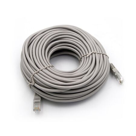 ΚΑΛΩΔΙΟ UTP Cat6 ΧΑΛΚΟΥ(CU) 4x2x7*0.16mm 20m PRO ΓΚΡΙ