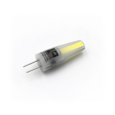 LED ΛΑΜΠΑ ΣΙΛΙΚΟΝΗΣ SMD G4 2.5W 12VAC/DC MAT ΝΤΙΜΑΡΙΖ.ΨΥΧΡΟ