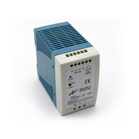 Din Rail Power Supply Unit 220-240VAC/12VDC 100W