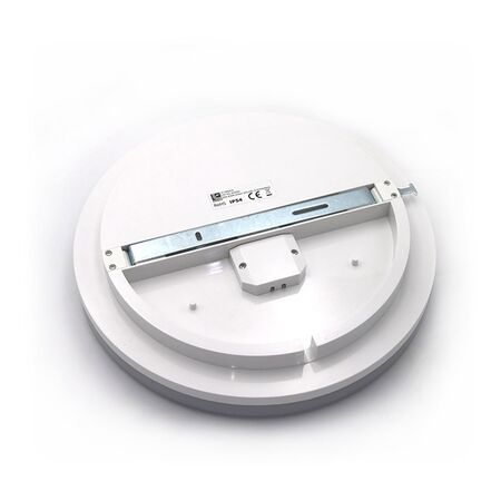 LED ΠΛΑΦΟΝΙΕΡΑ PC ΣΤΡΟΓΓΥΛΗ Φ330mm 24W 4000K IP54 ΛΕΥΚH