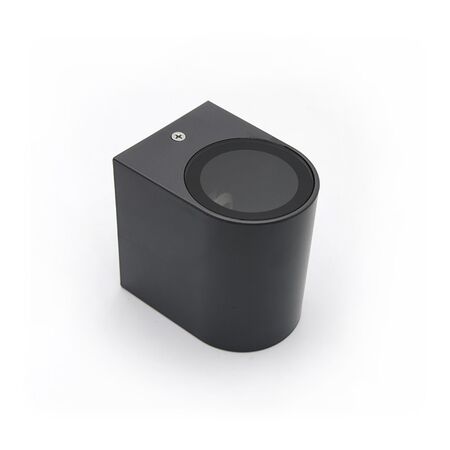 Wall Spot 220-240V 1XGU10 IP54 Oval graphite