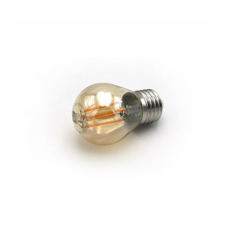 LED ΛΑΜΠΑ COG ΣΦΑΙΡΙΚΟ Ε27 4W 230V ΜΕΛΙ 2200K