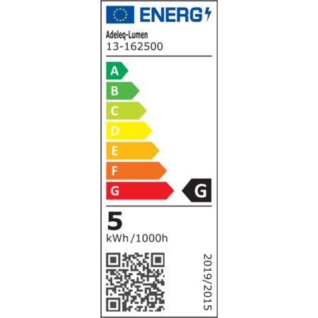 LED ΛΑΜΠΑ MR16 5W 12VAC/DC 38° ΘΕΡΜΟ 3000Κ