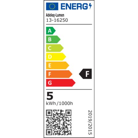 Led SMD White Body MR16 12VAC 5W 38° Cool White