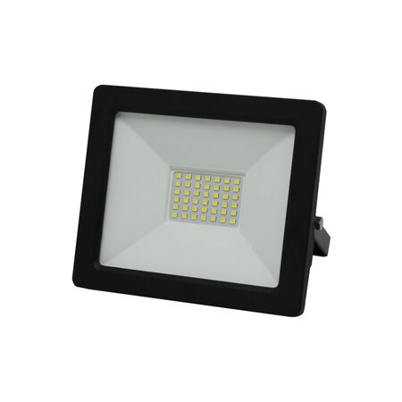 ΠΡΟΒΟΛΕΑΣ LED-SMD 30W 230V 3000K IP65 ΜΑΥΡΟΣ