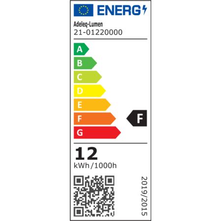 LED ΦΩΤΙΣ.ΨΕΥΔΟΡΟΦΗΣ ΑΛΟΥΜ. ΤΕΤΡΑΓΩΝΟ 12W 3000K 120° ΛΕΥΚΟ