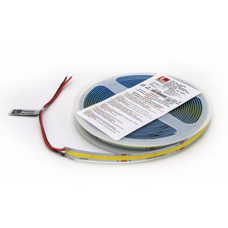 ΤΑΙΝΙΑ COB LED 5m 24VDC 14W/m 480LED/m 4000K ΛΕΥΚΟ IP20