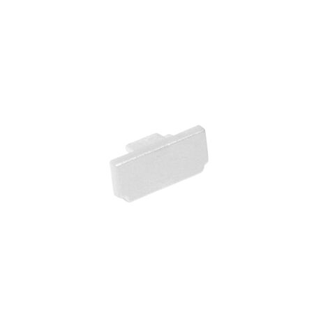 white End caps w/ο hole for aluminum led profile wall mounted white 30-055020