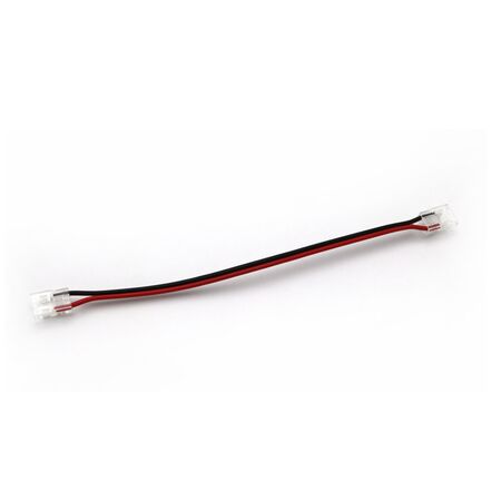 ΜΟΥΦΑ ΜΕ ΚΑΛΩΔΙΟ ΓΙΑ ΤΑΙΝΙA LED COB ΜΟΝΟΧΡΩΜΗ 8mm