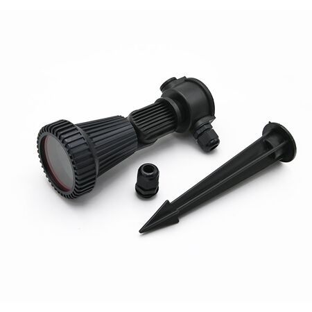 Plastic garden Spot Fitting black GU10 IP54 black