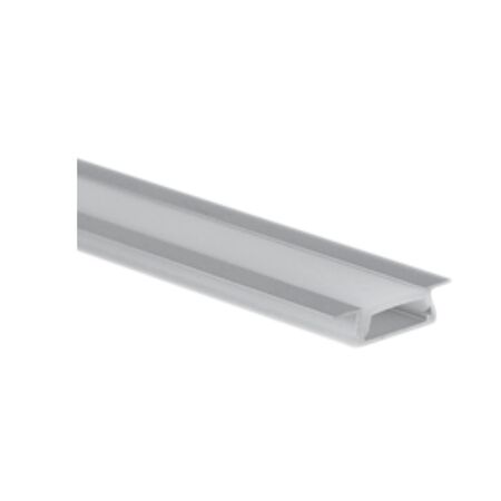 Alum Profile 2m wall fitted for led strips max W:11mm W:21.2mmH:5.6mm