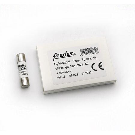 ΦΥΣΙΓΓΙΑ ΚΥΛΙΝΔΡΙΚΑ 10x38mm 32Α gG FREDER