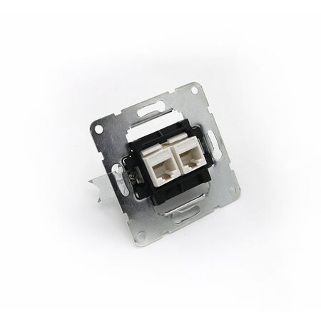 Mechanism IP20 for socket 2XRJ45 CAT6 insert(8/8)