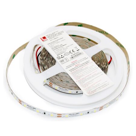 ΤΑΙΝΙΑ LED 5m 12VDC 7.2W/m 2835 60LED/m ΨΥΧΡΟ 6500K IP54