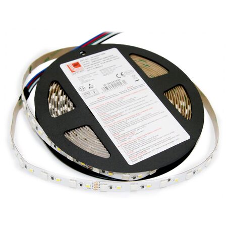 ΤΑΙΝΙΑ LED 5m 24VDC 18W/m 96LED/m RGB+W IP20