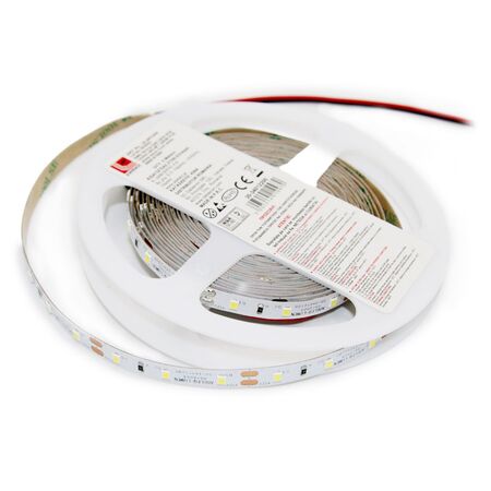 ΤΑΙΝΙΑ LED 5m 12VDC 7.2W/m 2835 60LED/m ΨΥΧΡΟ 6500K IP20