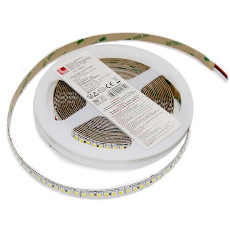 ΤΑΙΝΙΑ LED  5m 24VDC 18W/m 192LED/m 2835 ΛΕΥΚΟ 4000K IP54