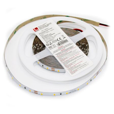 ΤΑΙΝΙΑ LED 5m 24VDC 7.2W/m 2835 60LED/m ΠΟΡΤΟΚΑΛΙ IP20