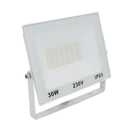 ΠΡΟΒΟΛΕΑΣ LED-SMD 30W 230V 4000K IP65 ΛΕΥΚΟΣ