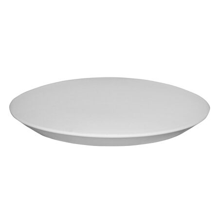 LED ΠΛΑΦΟΝΙΕΡΑ PC ΣΤΡΟΓΓYΛΗ UFO Φ280mm 18W 4000K IP54 ΛΕΥΚΗ