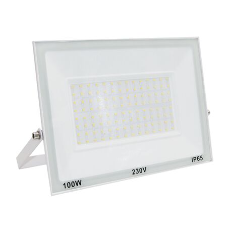 ΠΡΟΒΟΛΕΑΣ LED-SMD 100W 230V 6200K IP65 ΛΕΥΚΟΣ