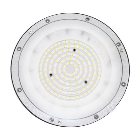 LED ΚΑΜΠΑΝΑ ΑΛΟΥΜΙΝΙΟΥ UFO 100W 230V 4000K ΜΑΥΡΗ