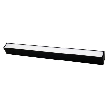 Led aluminum lighting linear smaller size 36W 230V 4000K 120cm black