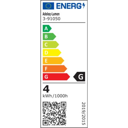 LED ΦΩΤ.ΑΛΟΥΜ.ΧΩΝΕΥΤΟ ΕΜΜΕΣΟΥ ΦΩΤΙΣΜ.4W230V CCT ΓΥΑΛΙ ΛΕΥΚΟ