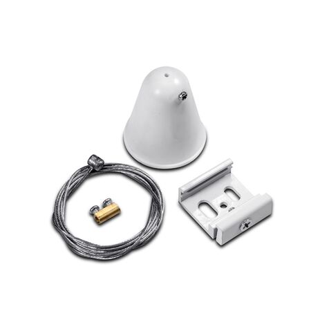 PENDANT BRACKET 1,5M FOR SURFACE RAIL for 3phase WHITE