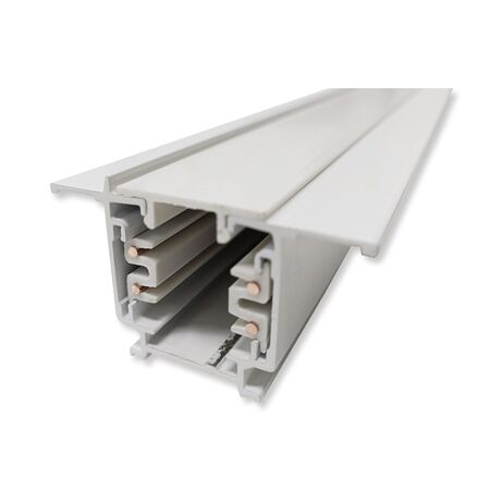 RECESSED TRACK RAIL 3phase 1M WHITE