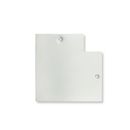 COVER FOR L CONNECTOR FOR RECESSED RAIL 3phase WHITE