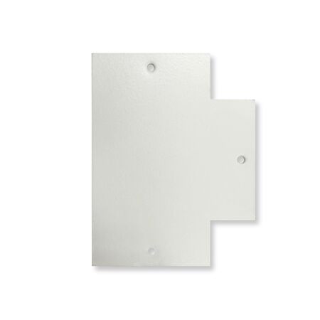 COVER FOR T CONNECTOR FOR RECESSED RAIL 3phase WHITE