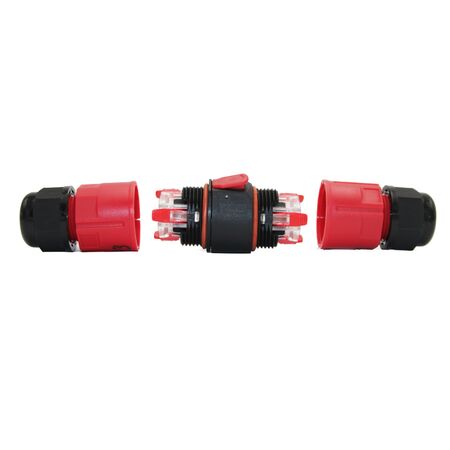 ΜΟΥΦΑ ME ΤΑΧΥΣΥΝΔΕΣΜΟΥΣ ΔΙΑΙΡ/ΝΗ ΚΛΙΠΣ 5P 0.5-2.5mm² IP68