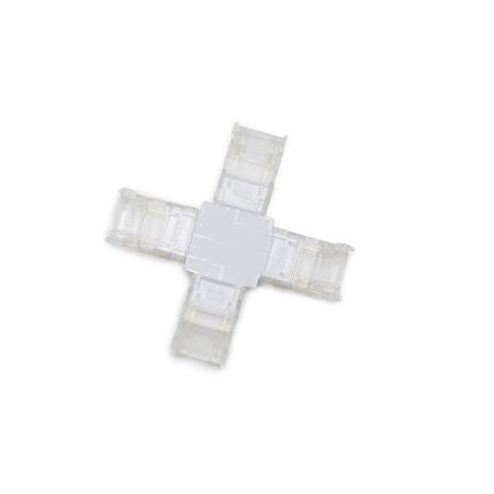 Connector CROSS strip to strip 10MM width single colour COB strip