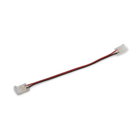 ΜΟΥΦΑ ΜΕ ΚΑΛΩΔΙΟ ΓΙΑ ΤΑΙΝΙΑ LED SMD ΜΟΝΟΧΡΩΜΗ 10mm