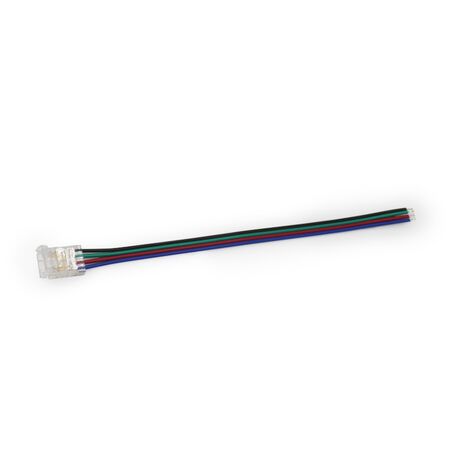 ΤΡΟΦΟΔΟΣΙΑ ΜΕ 4 ΚΑΛΩΔΙΑ ΓΙΑ ΤΑΙΝΙΕΣ LED COB RGB 10mm