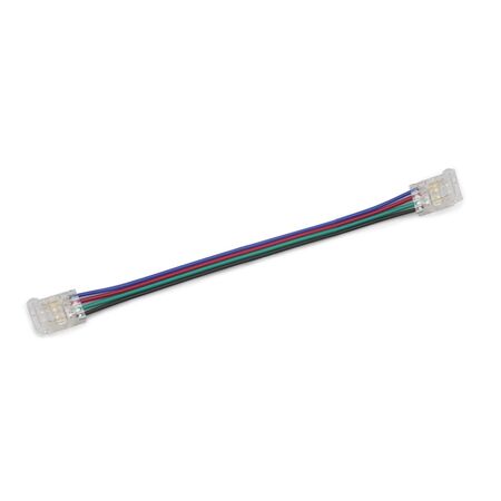 ΜΟΥΦΑ ΜΕ ΚΑΛΩΔΙΟ ΓΙΑ ΤΑΙΝΙA LED COB RGB 10mm