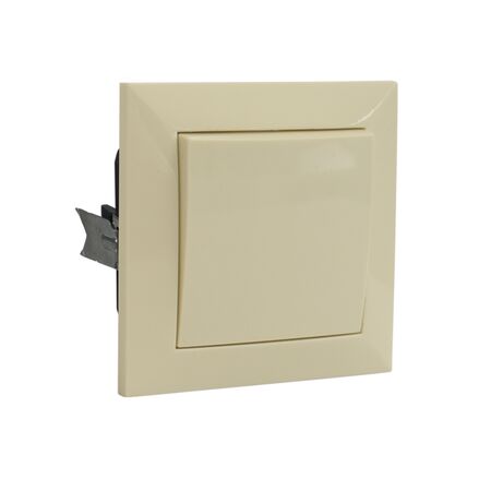 Complete Switch IP20 10A 230V 1gang 1way Βeige