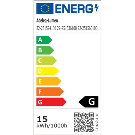 LED ΦΩΤ.ΡΑΓΑΣ ΣΩΛΗΝΑ ΑΝΑΡΤ.ΜΙΝΙ 15W 40VDC 60° 3000K ΜΑΥΡΟ