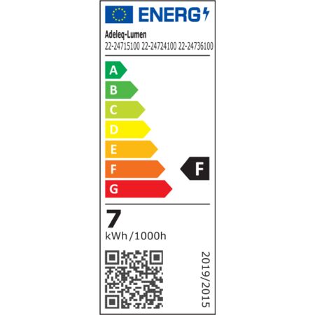 LED TRACK SPOT MINI  7W 40VDC 36° 3000K BLACK