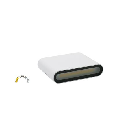 Wall mounted Lighting Fitting Rectangular 90*115mm 6W CCT white