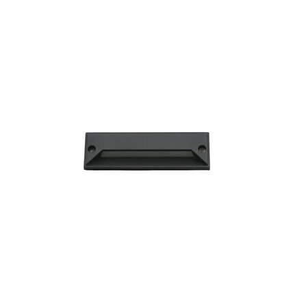 Alluminum Frame with shade Graphite for Rectangular recessed lighting fitting 9802 frosted glass